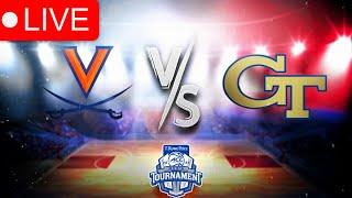 Virginia vs Georgia Tech LIVE | Men Basketball 2025