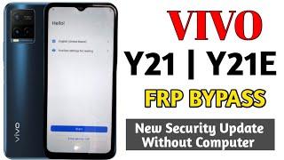 Vivo Y21 Frp Bypass Android 12 New Security 2024 | Y21 (V2111) Google Account Bypass