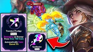 I created the most ANNOYING poke Ashe build of all time (SPELLWAKE + TRUSHOT PRODIGY)