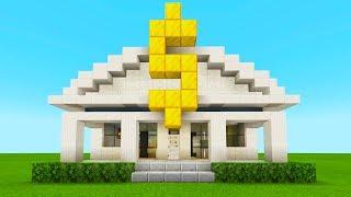 Minecraft Tutorial: How To Make A Bank "2019 City Tutorial"