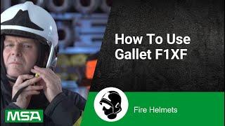 How To Use Gallet F1XF