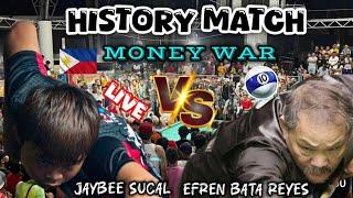 Jaybee Sucal   Efren Bata Reyes HISTORY MATCH