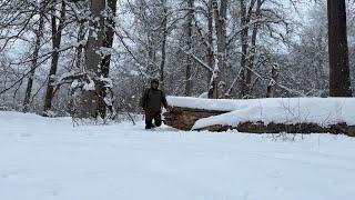 Extreme Winter Camping Challenge – 48 Hours in the Snow Without a Sleeping Bag