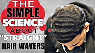 The Simple Science Behind How To Get 360 Waves With "Straight Hair" (Men Hairstyles)