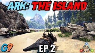 Ark Survival Evolved - The Island EP2 (Journey to Redwoods)