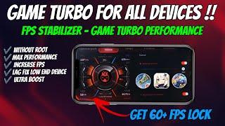 FPS STABIL & SMOOTH GAME TURBO ALL DEVICE - Cara Overclock Android No Root