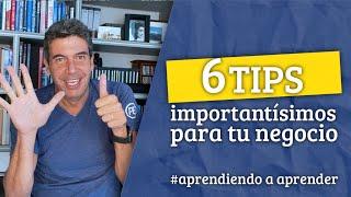 6 tips para un negocio exitoso