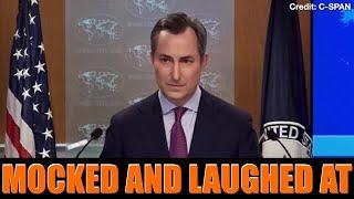 State Dept Sociopath Matt Miller Gets Mocked And Ridiculed By Press Pool