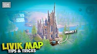 TOP 5 SECRET LOCATIONS LIVIK MAP BGMI / PUBG MOBILE  livik map tips and tricks in hindi