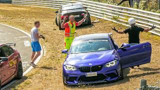 NÜRBURGRING DANGEROUS & STUPID MOMENTS! ANGRY Drivers, BIZARRE Situations, AGGRESSIVE & BAD Actions!