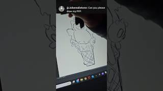 Always that left line #relatable #drawing #randomsketch #digitaldrawing