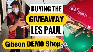 Buying at GIBSON DEMO SHOP's Nashville HQ // Custom Shop Les Paul Giveaway // Gibson Demo Shop Pt. 2