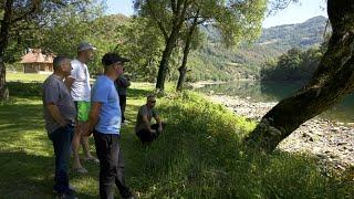 1001 kilometar za eden bojnik. Backstage na Ribarska Vistina #fishing #ribolov #drina