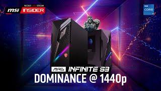 MAG Infinite S3 – Dominance at 1440p