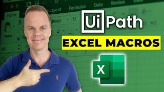 How to run Excel Macros from UiPath - Tutorial