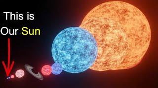 Universe Size Comparison 2 | Planets Size Comparison | Star Size Comparison