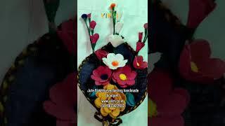 Vikri Handmade Everlasting Jute Flowers Bouquet