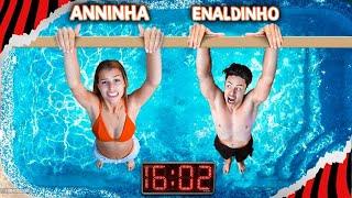 QUEM CAIR NA PISCINA PRIMEIRO PERDE, PARTE 2! (MENINOS X MENINAS)