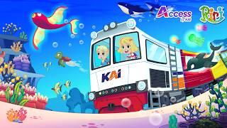 Tiket Emas dan Kereta Api Ajaib | Dongeng Anak Bahasa Indonesia | Cerita Rakyat & Dongeng Nusantara