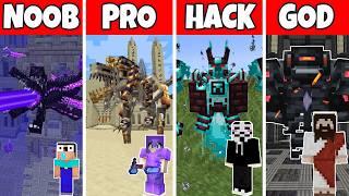 ALL L_ENDER 'S CATACLYSM vs Noob vs Pro vs Hacker!