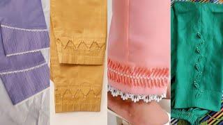 Very Stylish Khaddar Trouser Designs 2024 / Latest Trouser Designs 2024 / Capri Designs / Designing