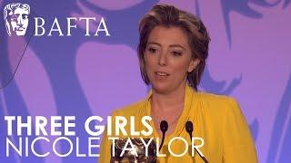 Nicole Taylor wins Writer: Drama for Three Girls | BAFTA TV Craft Awards 2018