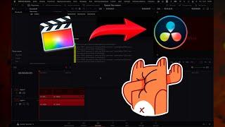 Проблема переноса проекта из final cut pro в Davinci Resolve. Правильный импорт видеоматериала sony