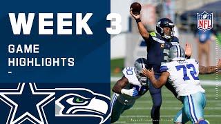 Cowboys vs. Seahawks Week 3 Highlights | NFL 2020