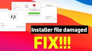 FIX Error The Installation Cannot Continue Mac OS Installer File  Damaged