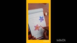 Beautifull ️ painting with Rangeela colors trending art by Crafter Shifa Shazeen