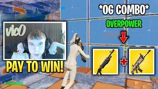 Vico Uses Back *OG Combo* in Fortnite to DESTROY Everyone!