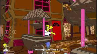 The Simpsons Game USA (Game PPSSPP / PSP / Android)