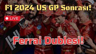 16 Sene Sonra Gelen Ferrari US GP Dublesi | F1 2024 US GP Texas Yarış Sonrası Değerlendirmesi