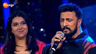 Kiccha Sudeep Singing Saregamapa | Kiccha Sudeep |Singing Saregamapa|Sudeep Sanvi Singing Saregamapa