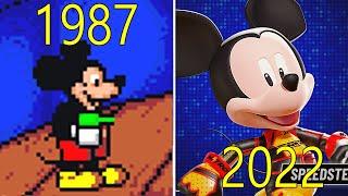 Evolution of Disney Games 1987-2023