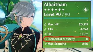 0 Elemental Mastery Alhaitham