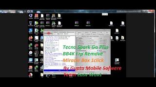 Tecno Spark Go Plus BBK4 FRP By Miracle Box 1click