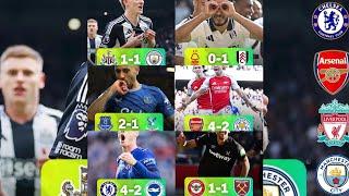 Reactions To All Today's Matches in PL| Chelsea Victory| Man City Crazy Match| Arsenal Late Win|