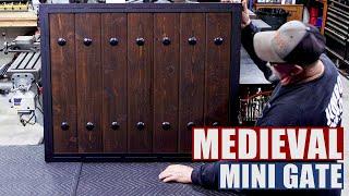 Medieval Style Mini Gate Build  | JIMBO'S GARAGE