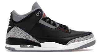 JORDAN 3 “Black Cement” UNBOXING