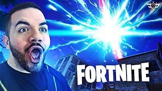 COURAGE LIVE REACTS TO THE FORTNITE ROCKET LAUNCH!!! BEST VIEW EVER!