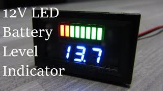 12V Battery LED Level Indicator Bar