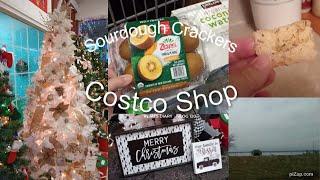 Costco Shopping/Festival Of Trees/Sourdough Crackers