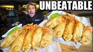 "UNBEATABLE" 14LB FISH & CHIPS CHALLENGE IS THE WORLD'S BIGGEST... Joel Hansen