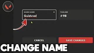 How to Change Your Name in Valorant - Tutorial