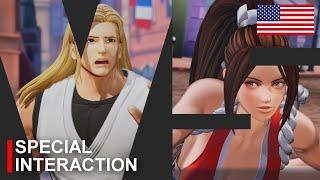 【KOF XV】ANDY vs MAI ► Story Special Interaction English Mod