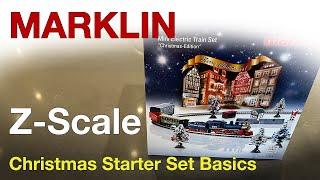 Marklin Z scale Christmas starter sets 81846 and 81705