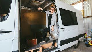How To Make A Custom Sink For Your DIY Campervan Conversion!