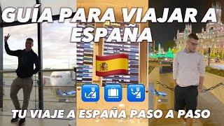   GUÍA PARA VIAJAR A ESPAÑA  AEROPUERTO-REQUISITOS-VUELO-MIGRACIÓN ️ PASO A PASO