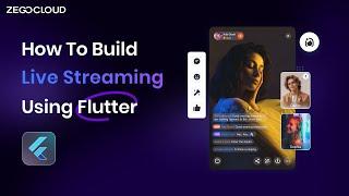 Tutorial | How to build live streaming using Flutter in 10 mins with ZEGOCLOUD